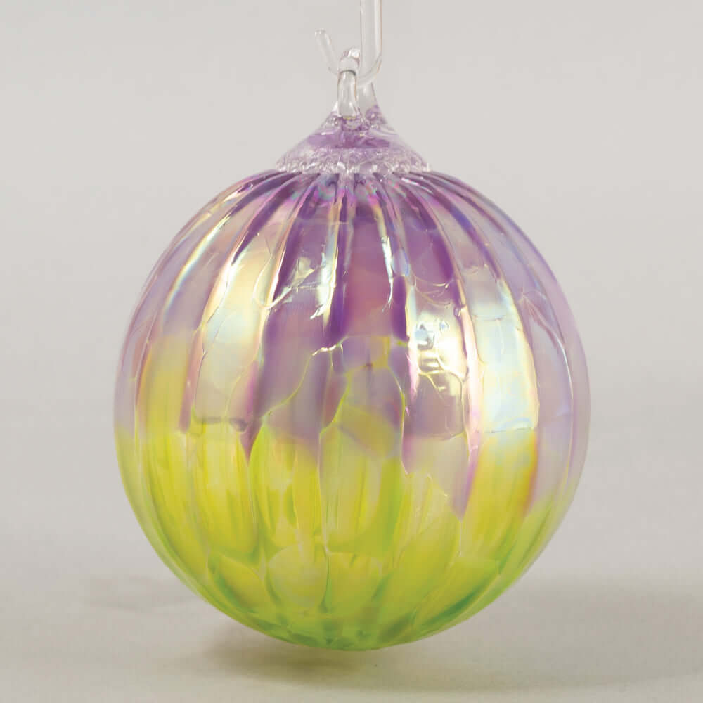 Viola Glass Ball Ornament