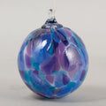 Violet Chip Glass Ball Ornament