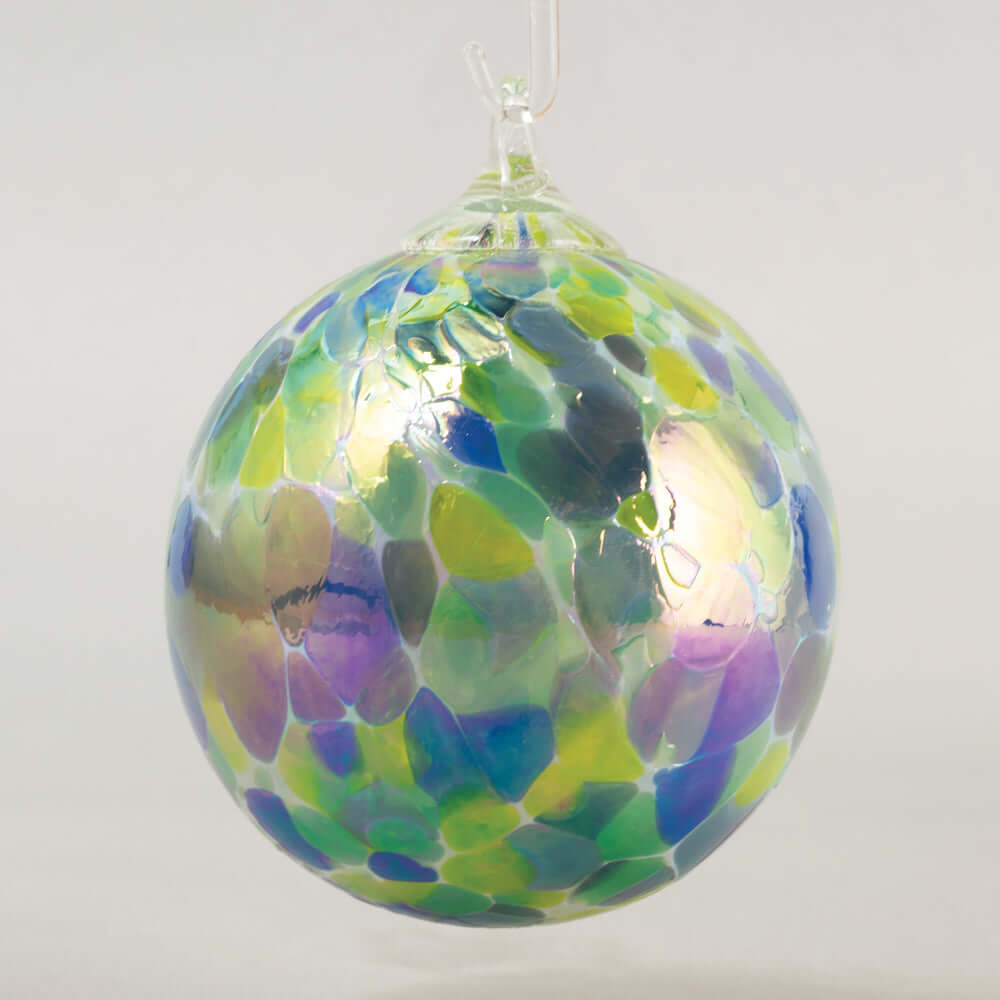 Spring Showers Glass Ball Ornament
