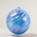 Adrift Twist Glass Ball Ornament