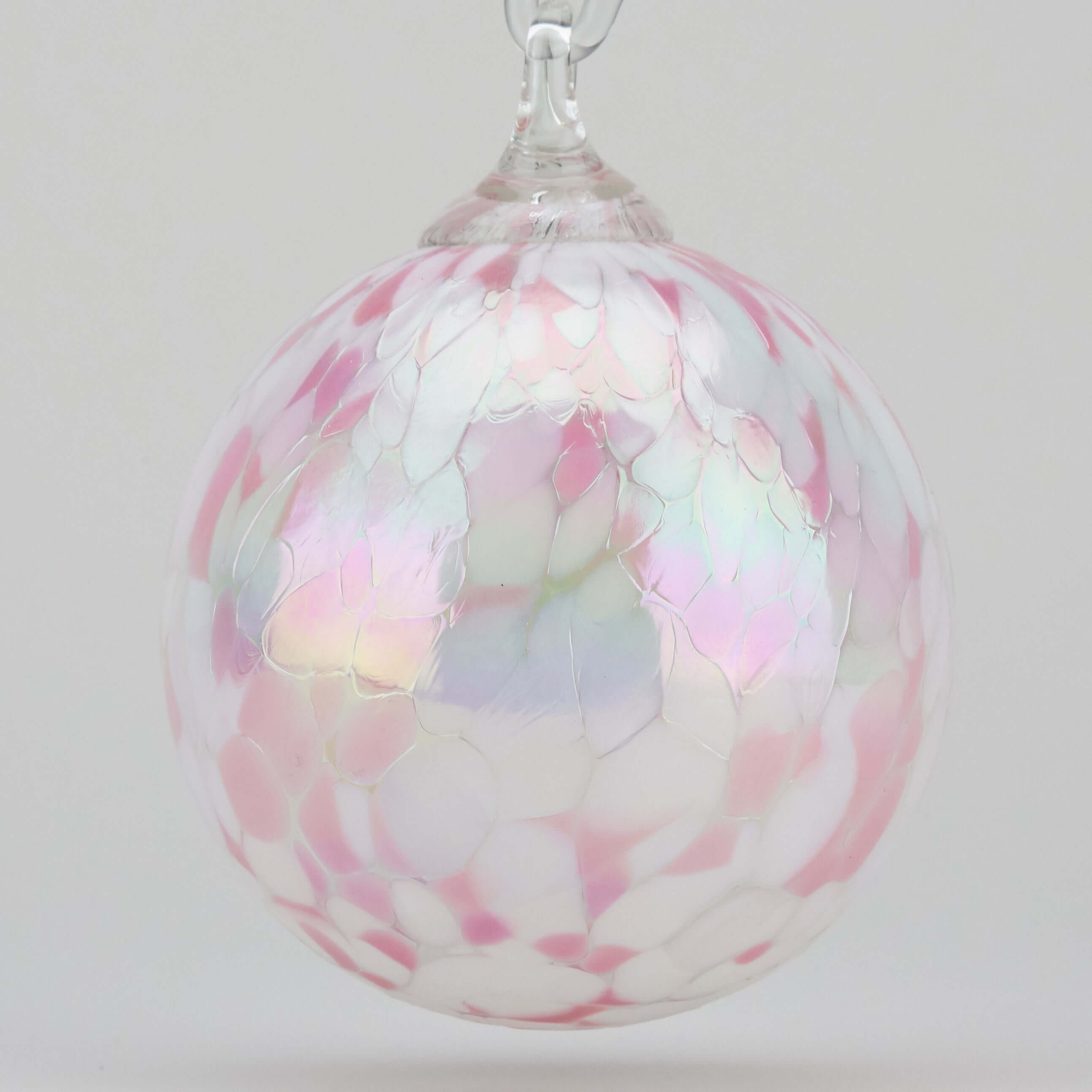 Dahlia Glass Ball Ornament