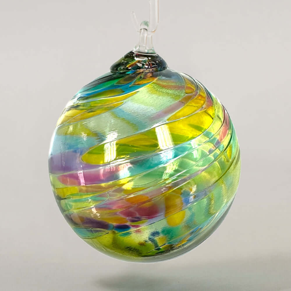Chameleon Glass Ball Ornament