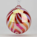 Sangria Glass Ball Ornament