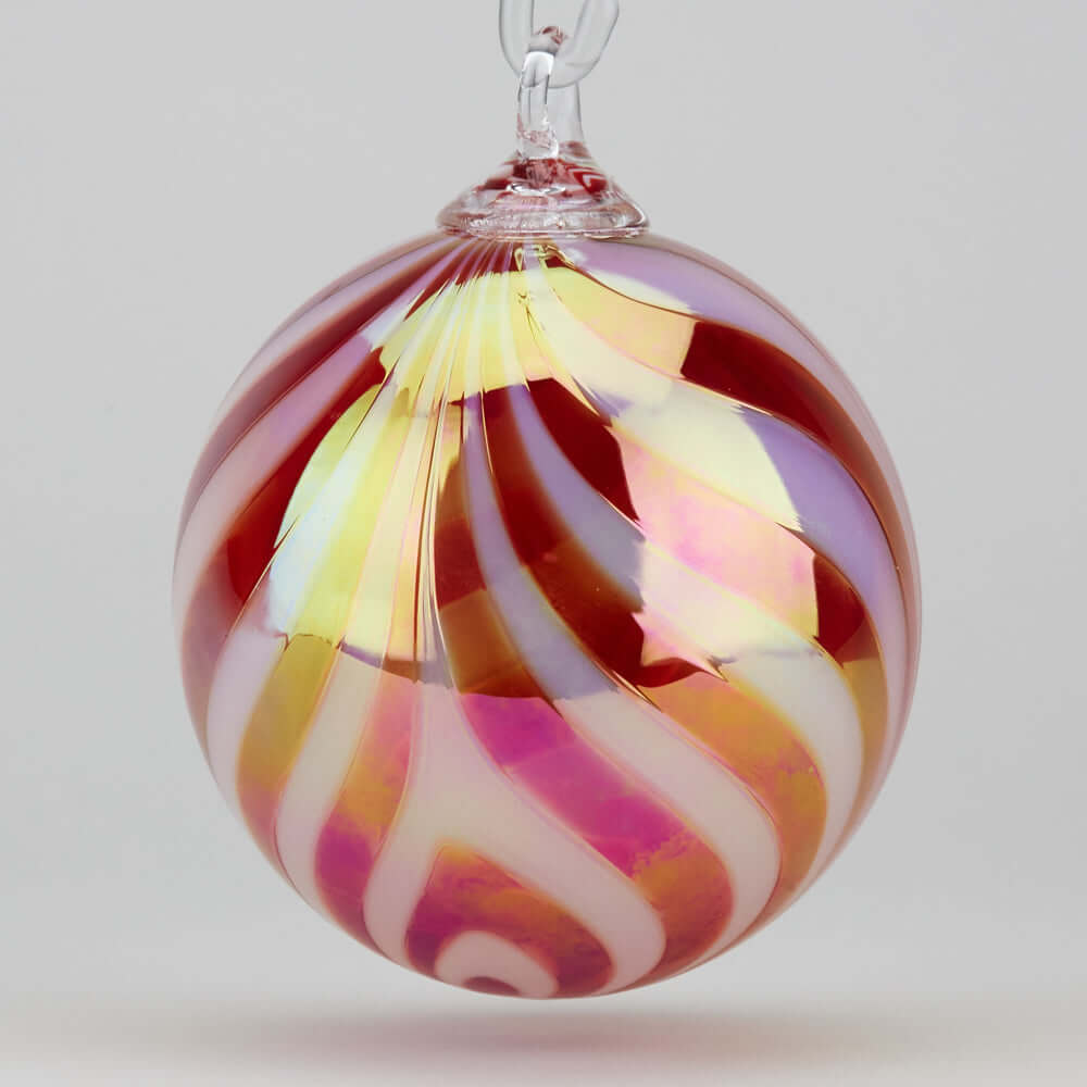 Sangria Glass Ball Ornament