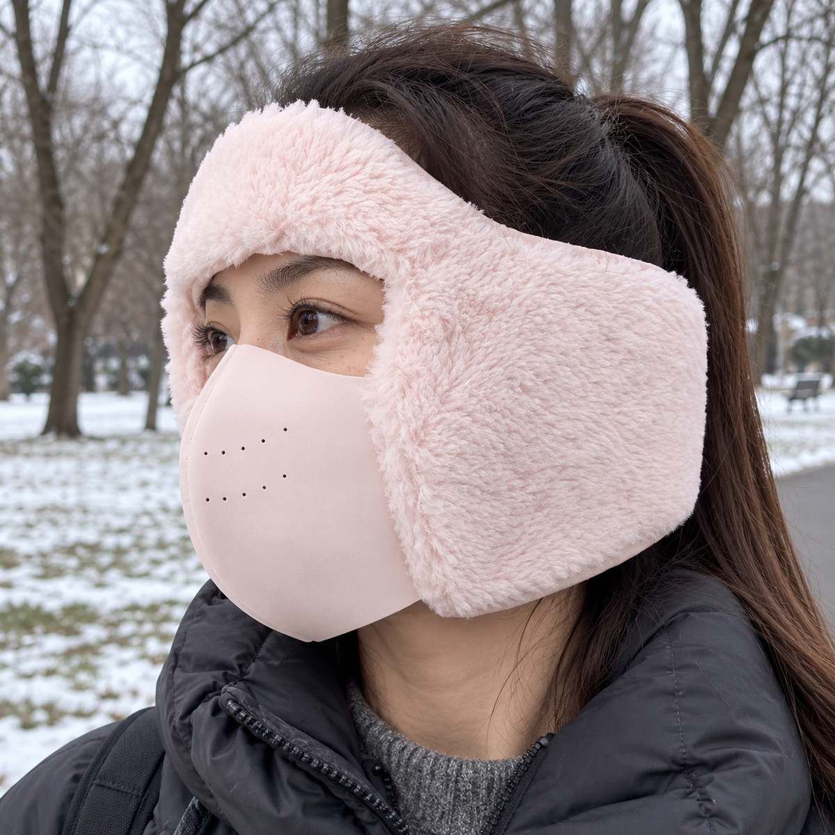 Snowbound Fleece Hood Mask