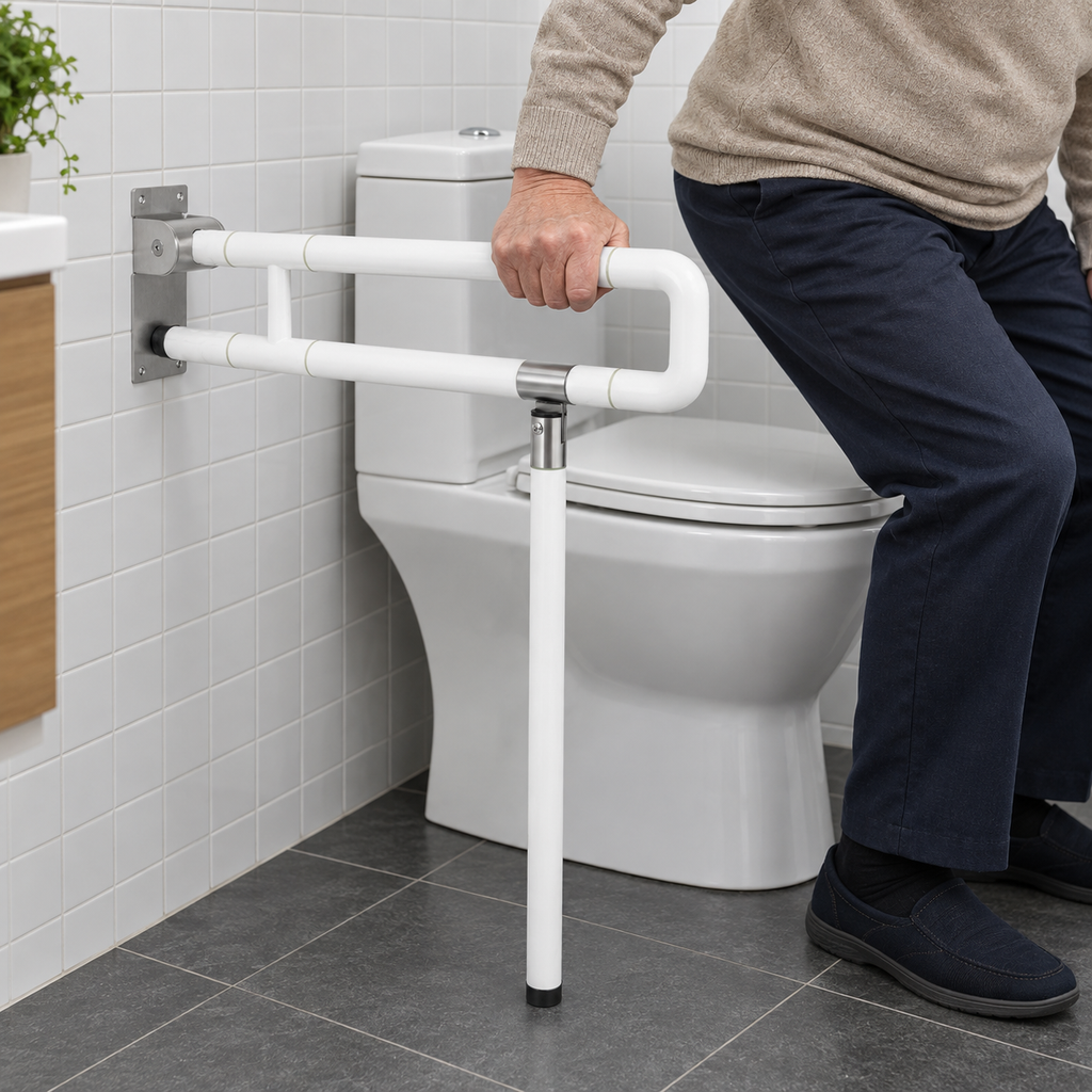 Stainless Steel Wall-Mounted Elderly Bathroom Handrail Safety Bar
