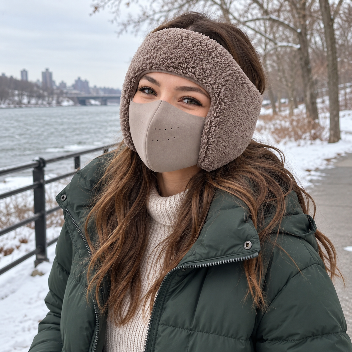 Snowbound Fleece Hood Mask