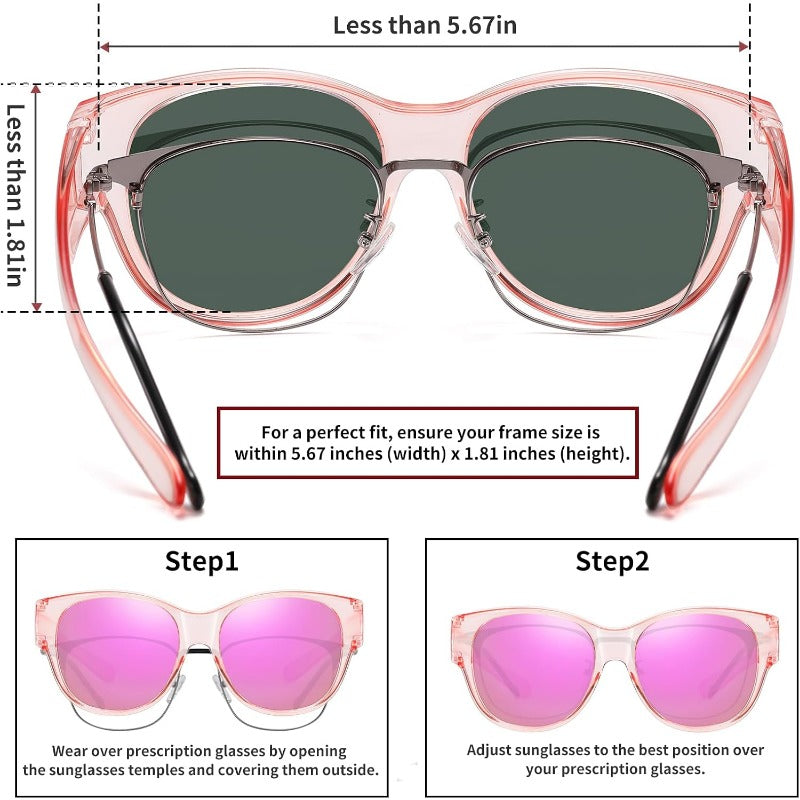Oversized Wear-Over Shades