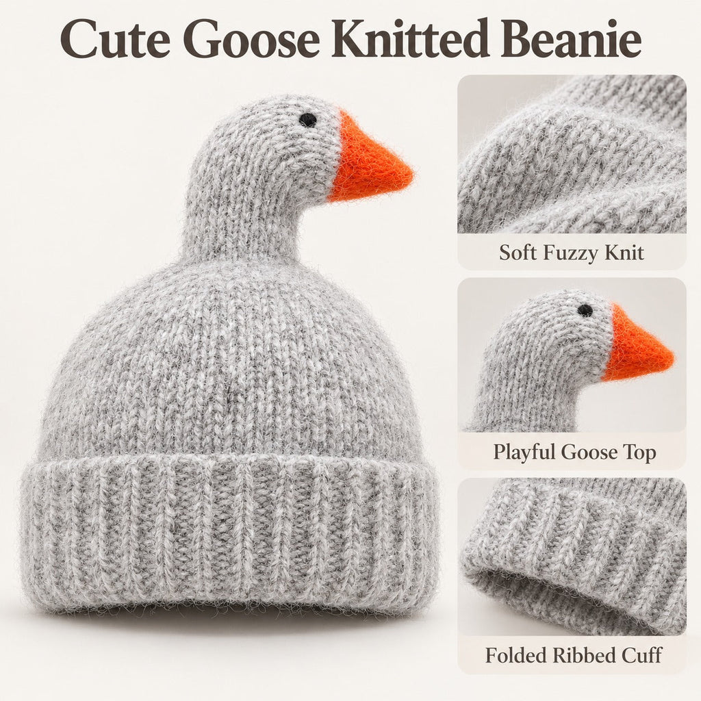 Chicken Head Knitted Winter Beanie