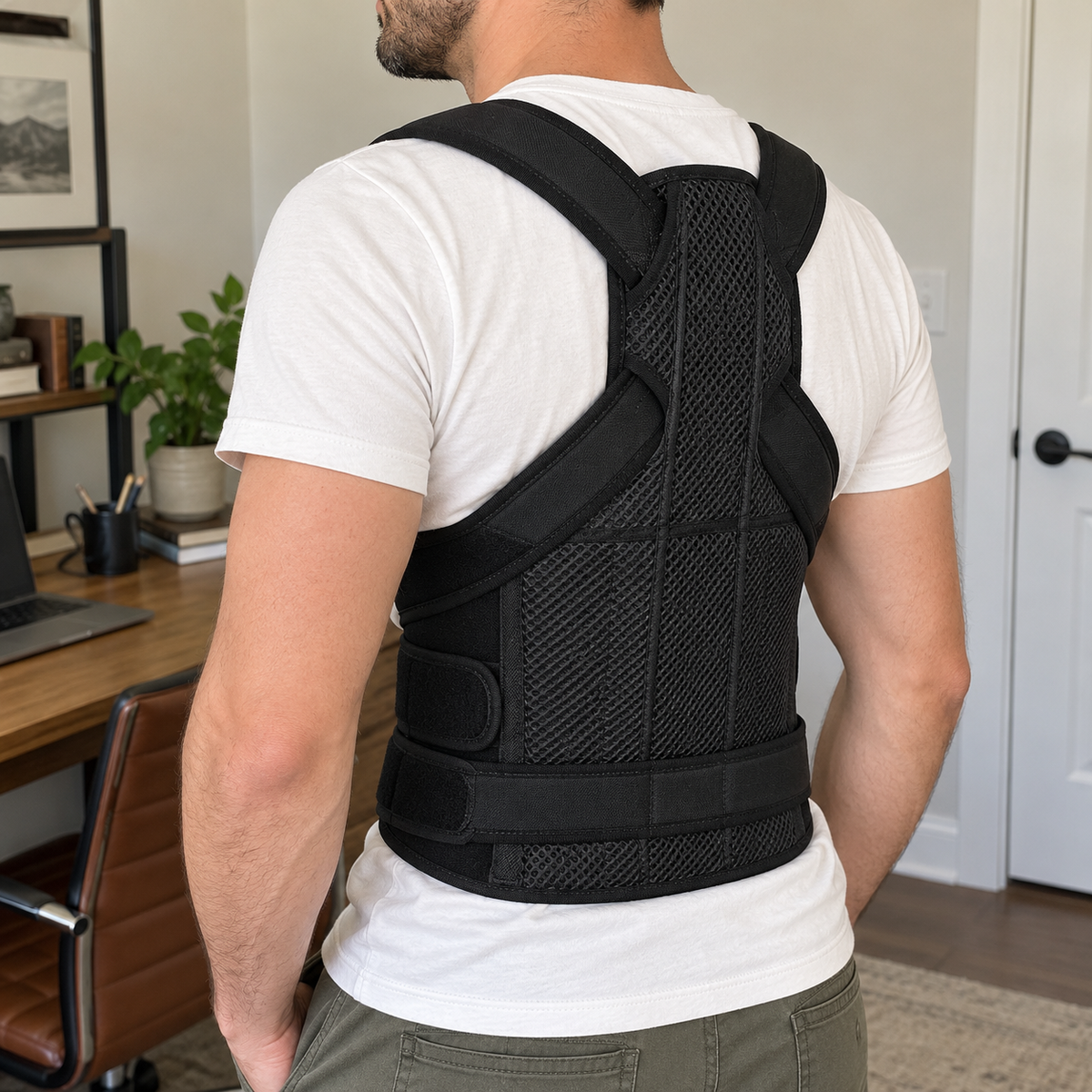 Straight Up Adjustable Lightweight Posture Support Brace