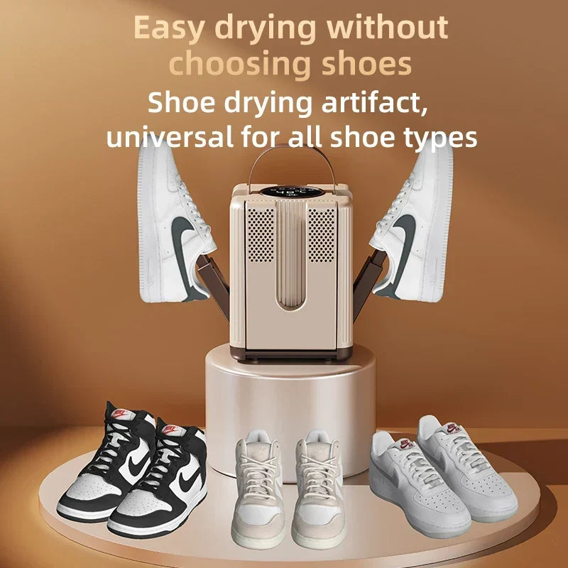 Six-Arm Quick Heating Foldable Electric Shoe Dryer