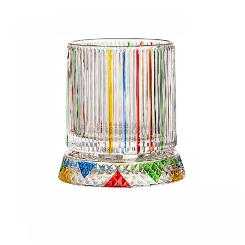 Spinning Crystal Whiskey Tumbler