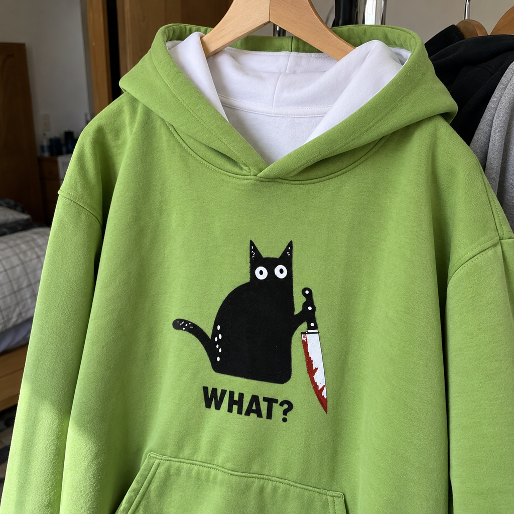 Purr Mood What Cat Hoodie