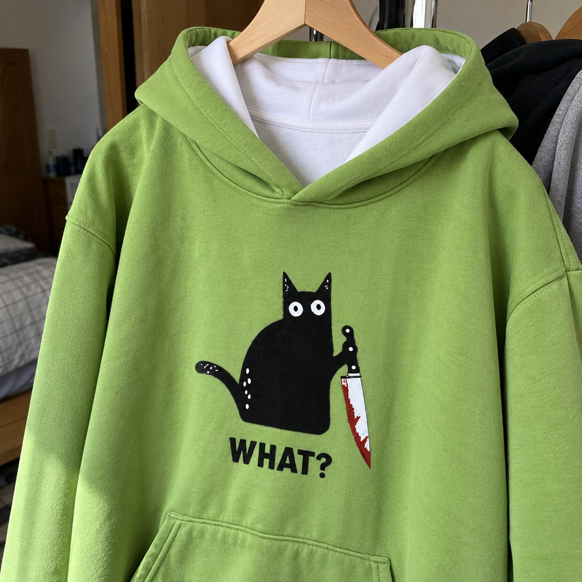 Purr Mood What Cat Hoodie