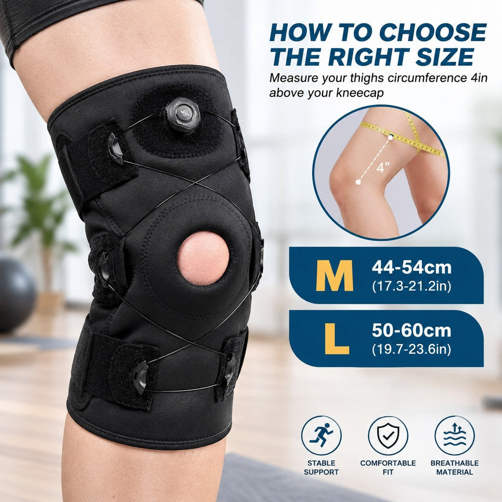 Flex Guard Hinged Adjustable Knee Support Pad