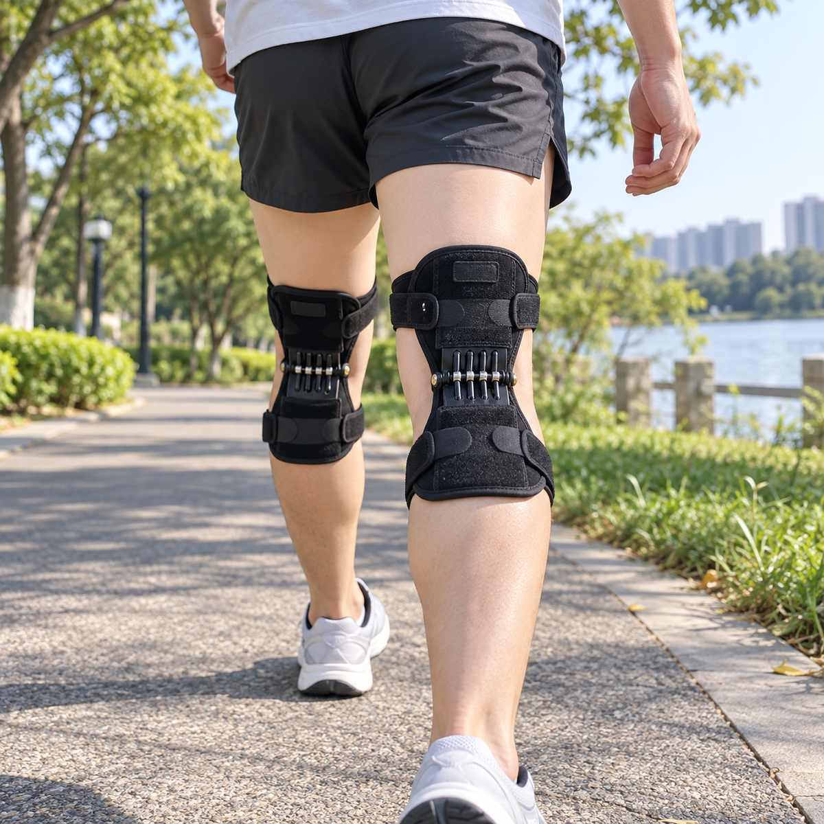Joint Support Powerful Rebound Sports Knee Pads