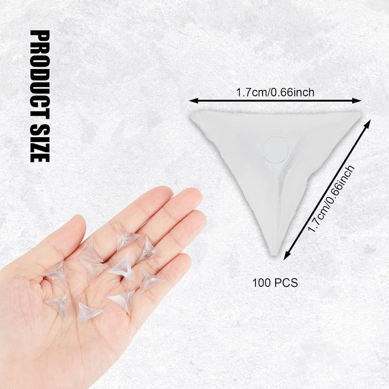 3D Triangle Dust Shields